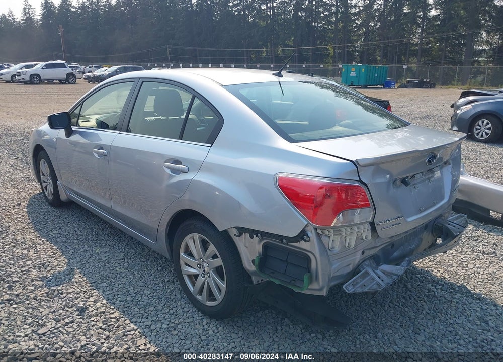 2015 SUBARU IMPREZA 2.0I PREMIUM VIN: JF1GJAC60FH025319