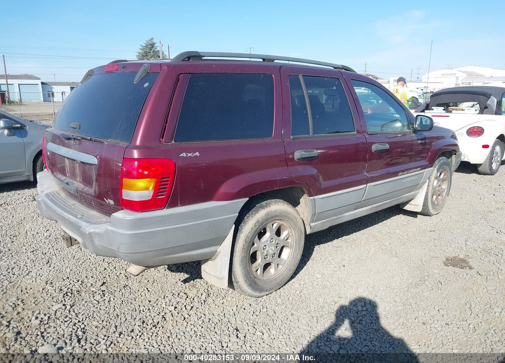 2000 JEEP GRAND CHEROKEE LAREDO VIN: 1J4GW48N7YC352730