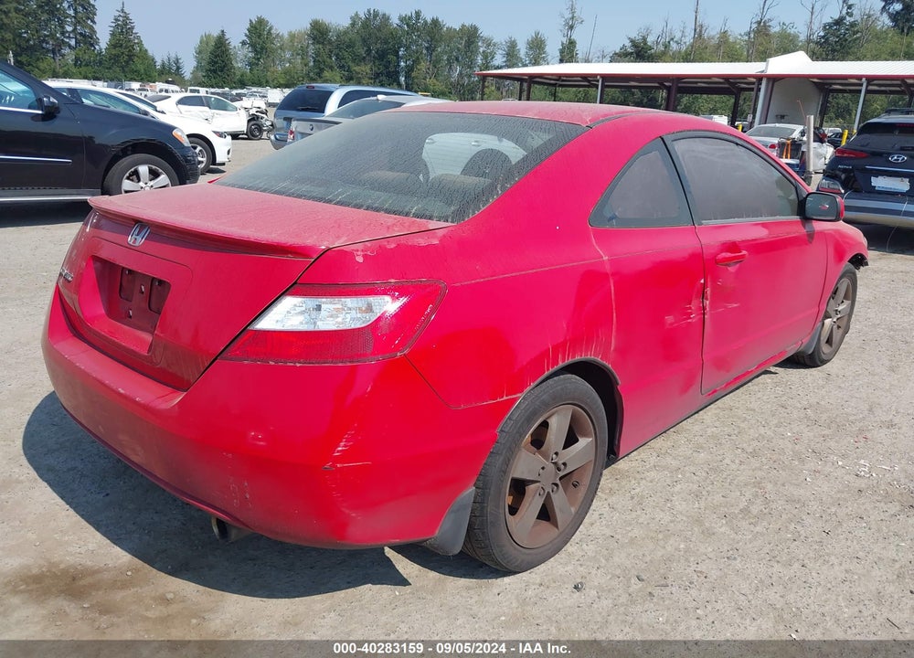 2008 HONDA CIVIC EX VIN: 2HGFG12898H553821