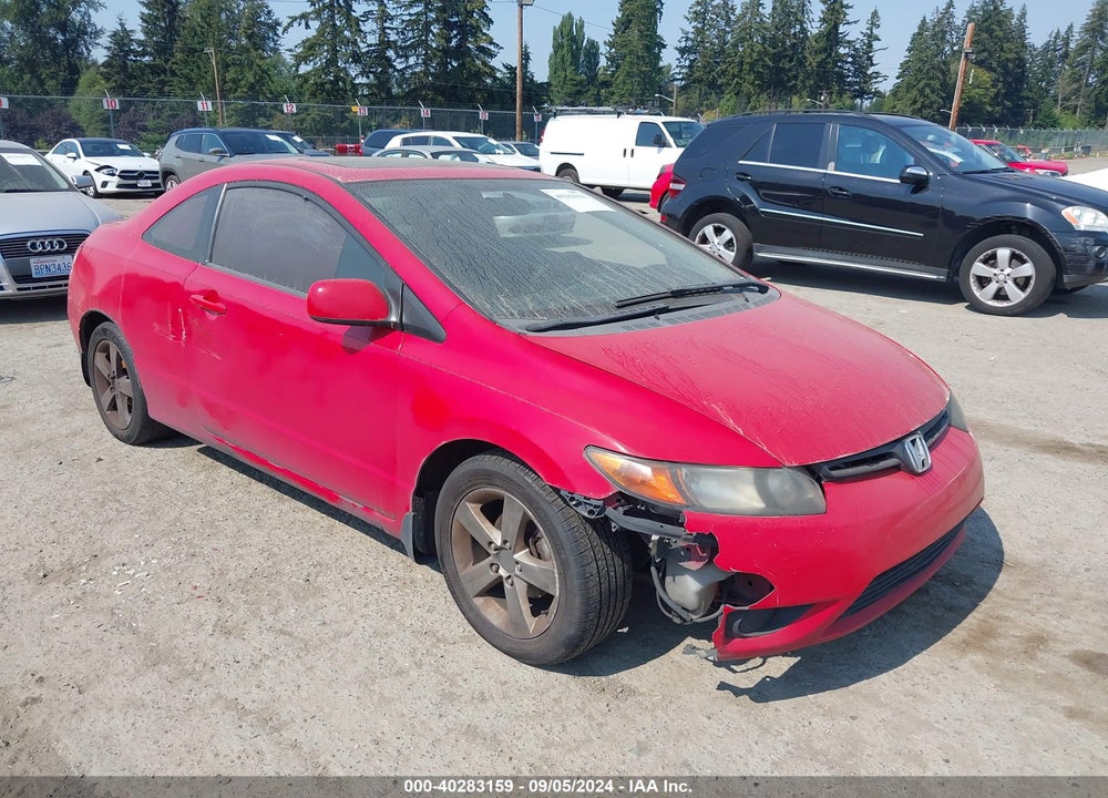 2008 HONDA CIVIC EX VIN: 2HGFG12898H553821
