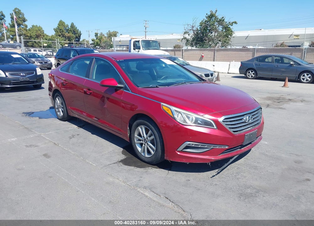 2015 HYUNDAI SONATA SE VIN: 5NPE24AF0FH124341