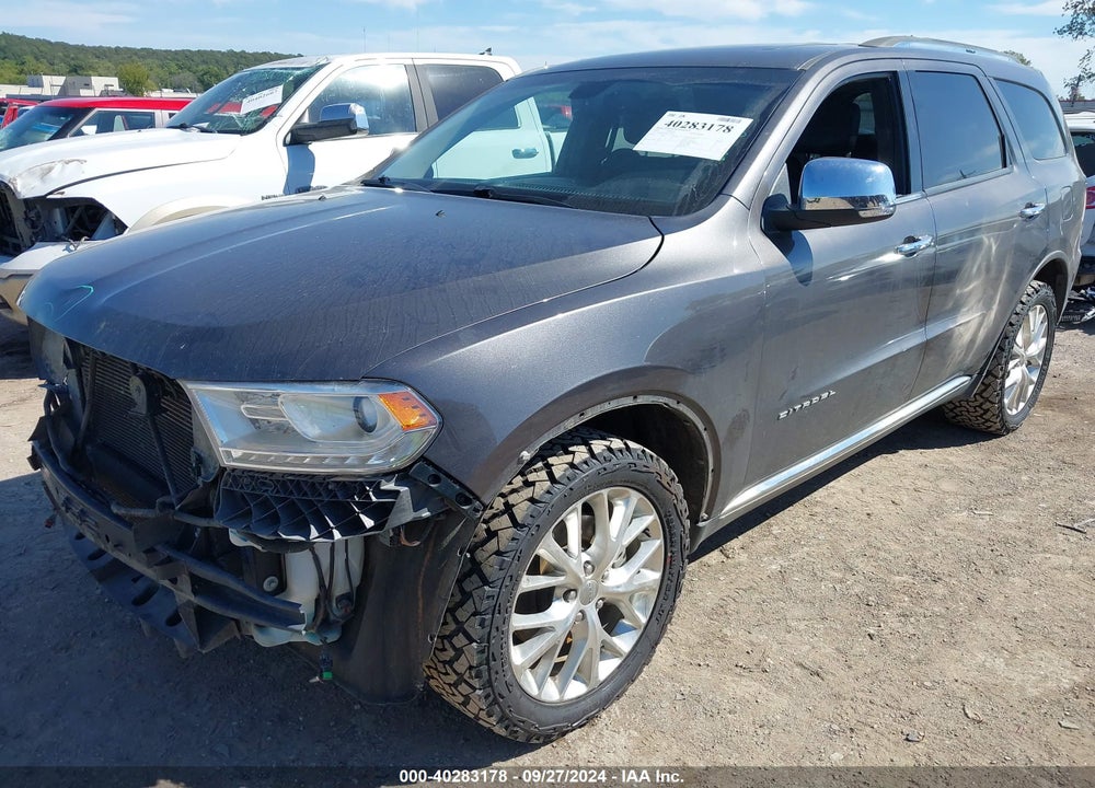 2014 DODGE DURANGO CITADEL VIN: 1C4SDJET3EC397442