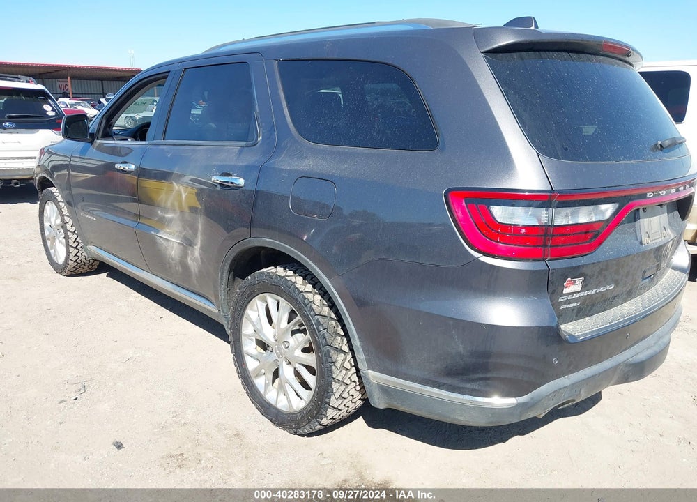 2014 DODGE DURANGO CITADEL VIN: 1C4SDJET3EC397442