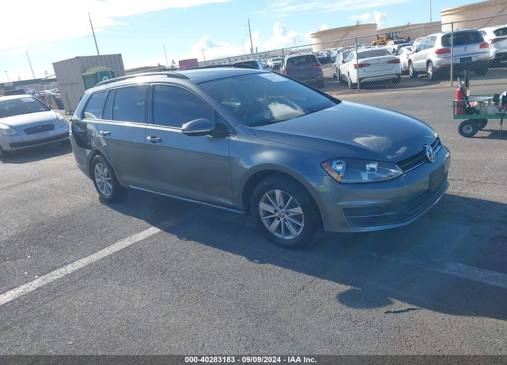 2015 VOLKSWAGEN GOLF SPORTWAGEN TSI S 4-DOOR VIN: 3VWC17AU2FM502774
