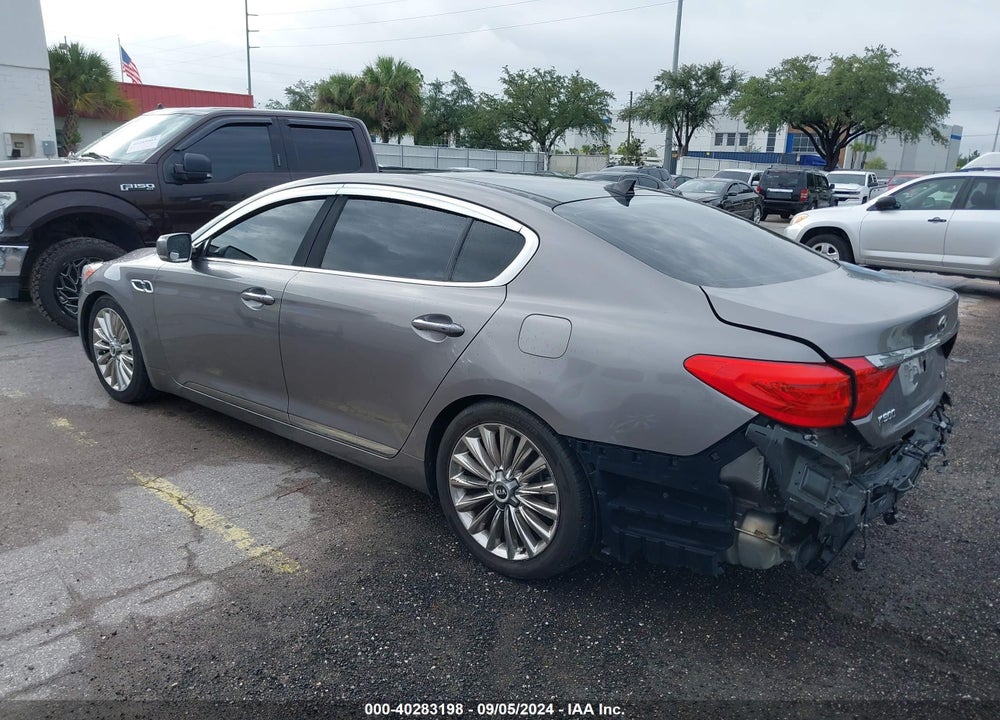 2015 KIA K900 LUXURY VIN: KNALW4D49F6023375