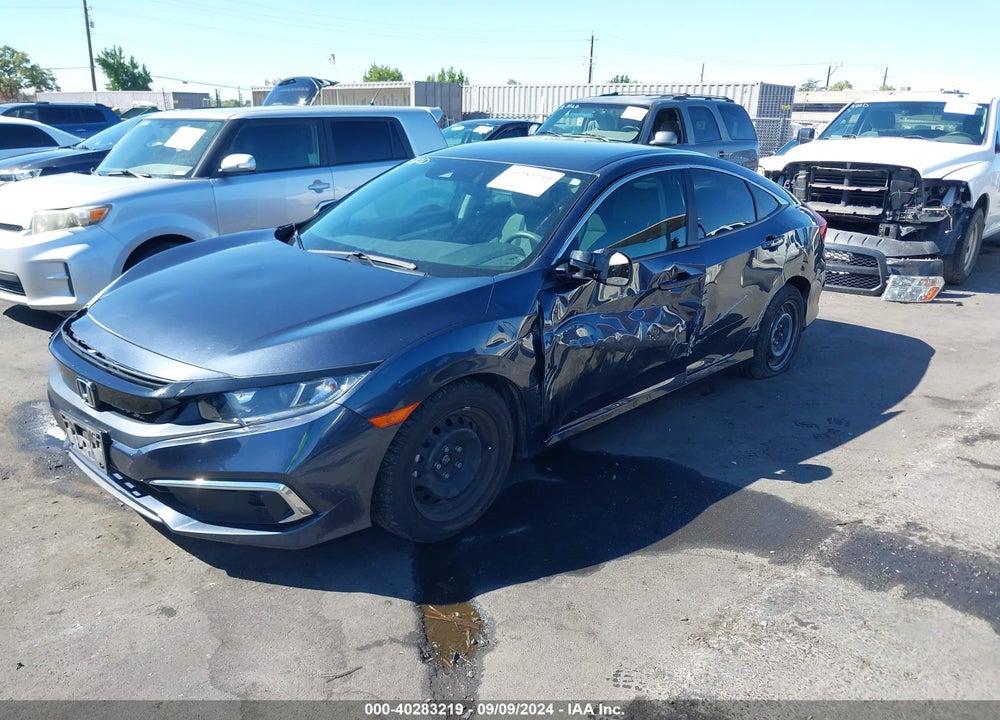 2020 HONDA CIVIC LX VIN: 2HGFC2F60LH582367