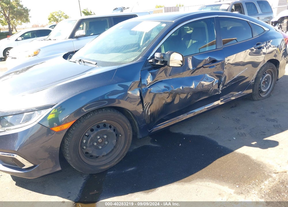 2020 HONDA CIVIC LX VIN: 2HGFC2F60LH582367
