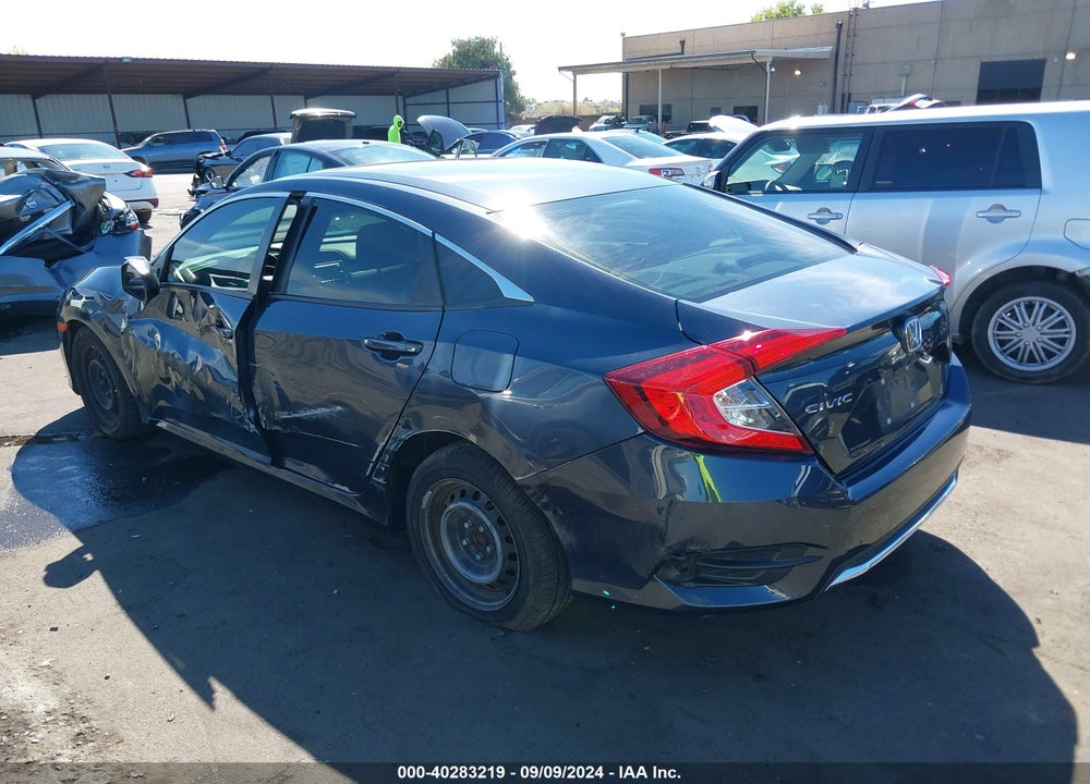 2020 HONDA CIVIC LX VIN: 2HGFC2F60LH582367