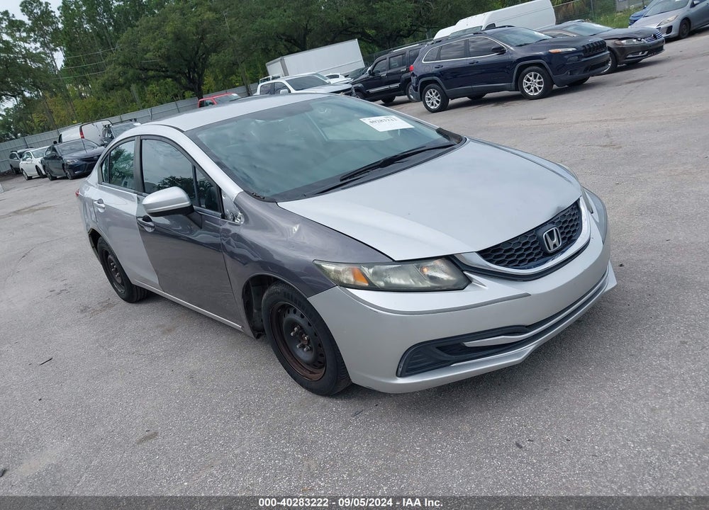 2015 HONDA CIVIC LX VIN: 19XFB2F51FE116827