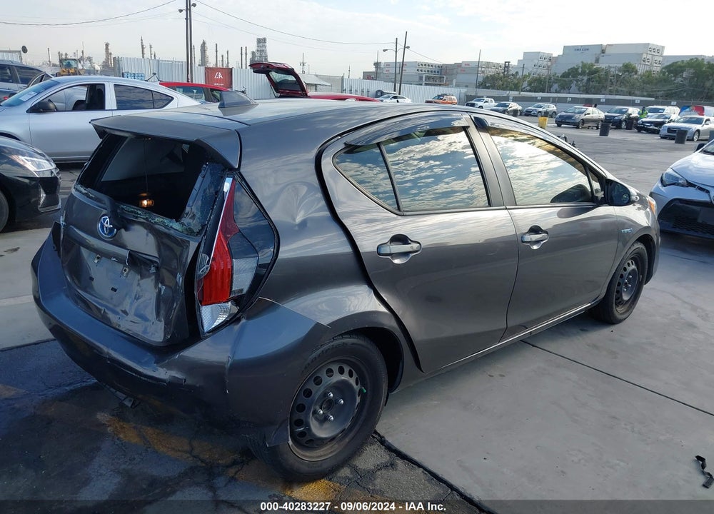 2015 TOYOTA PRIUS C THREE VIN: JTDKDTB34F1583049