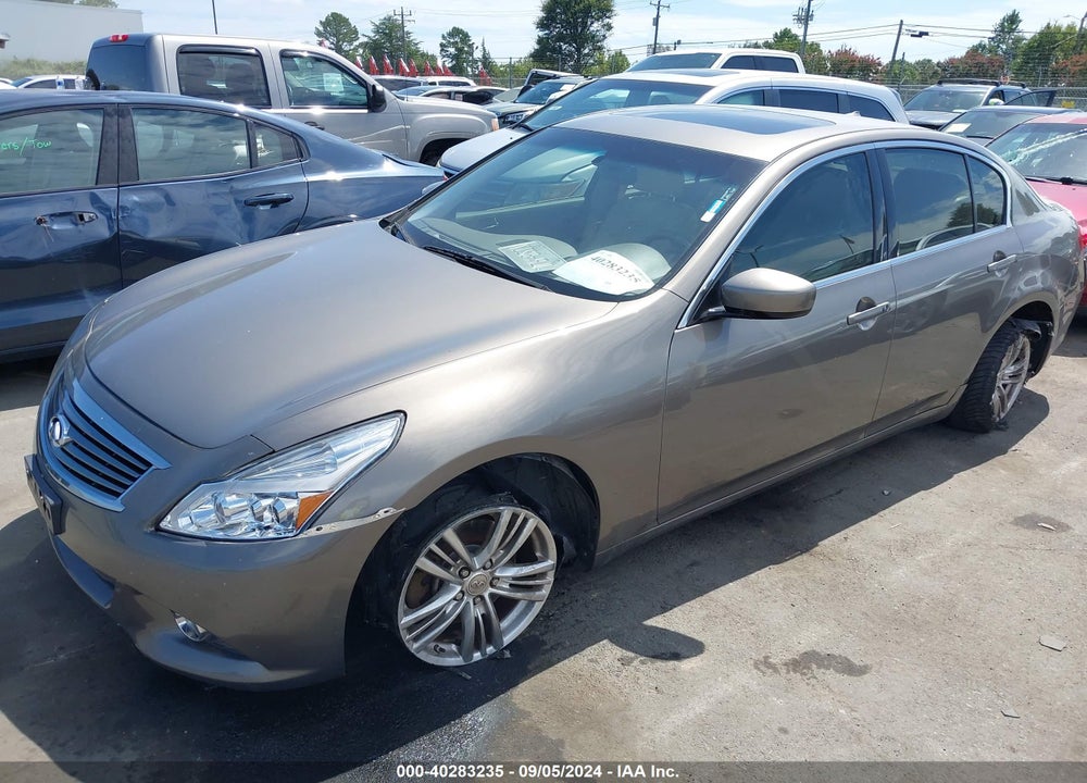 2013 INFINITI G37X VIN: JN1CV6AR0DM351698