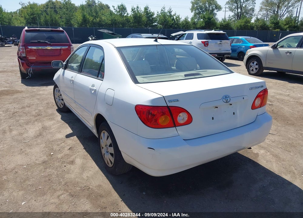2004 TOYOTA COROLLA LE VIN: 1NXBR32E24Z324862