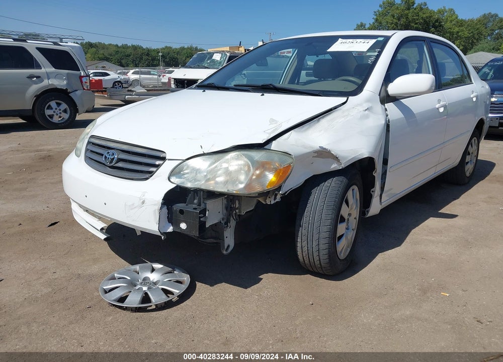 2004 TOYOTA COROLLA LE VIN: 1NXBR32E24Z324862