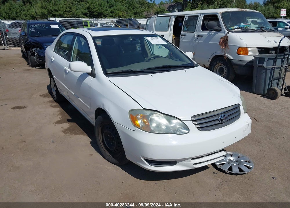 2004 TOYOTA COROLLA LE VIN: 1NXBR32E24Z324862