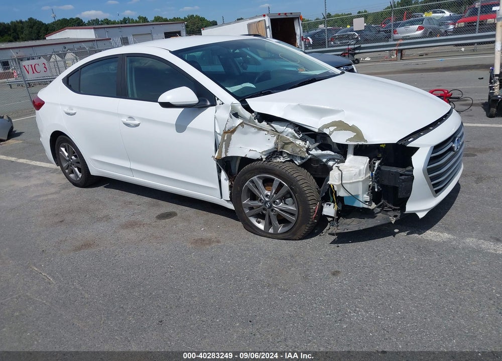 2018 HYUNDAI ELANTRA SEL VIN: 5NPD84LF1JH234931