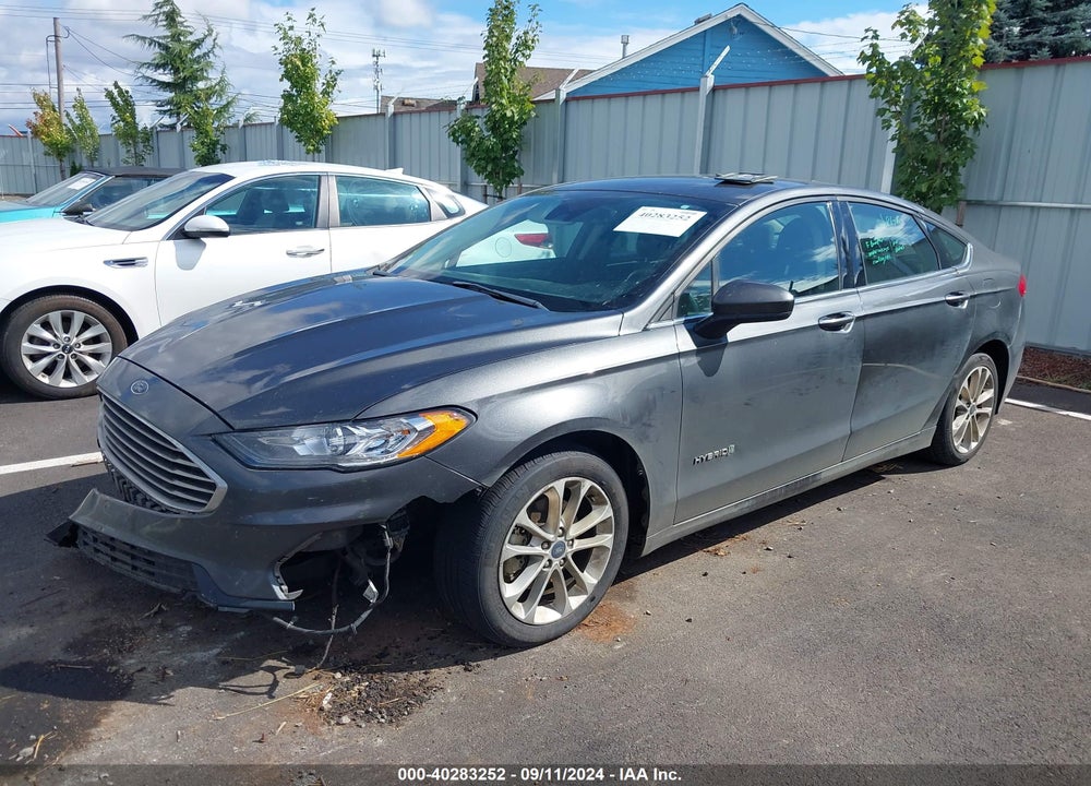 2019 FORD FUSION HYBRID SE VIN: 3FA6P0LU2KR225646
