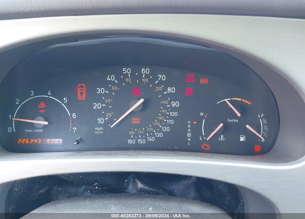 2003 SAAB 9-5 AERO VIN: YS3EH49G333029039