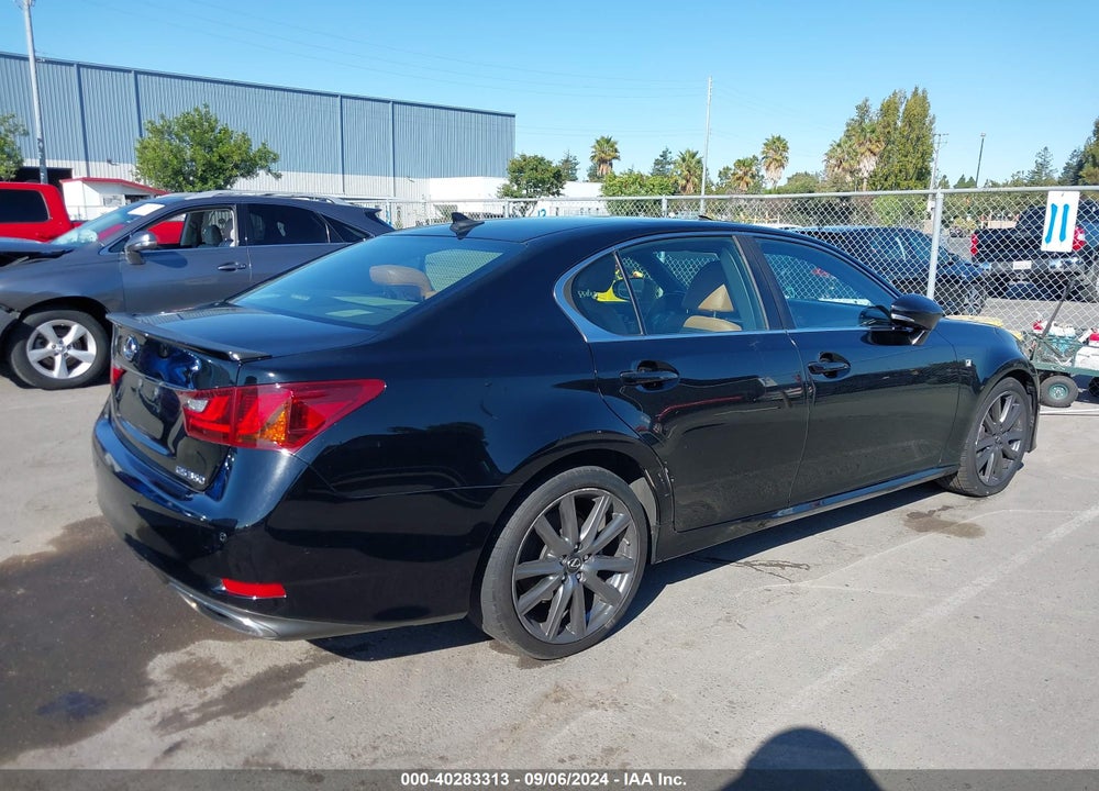 2013 LEXUS GS 350 VIN: JTHBE1BL4D5006818