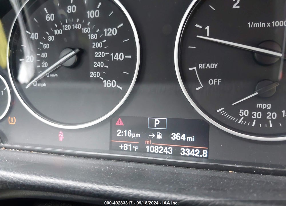 2014 BMW 328D XDRIVE VIN: WBA3D5C52EKX98533
