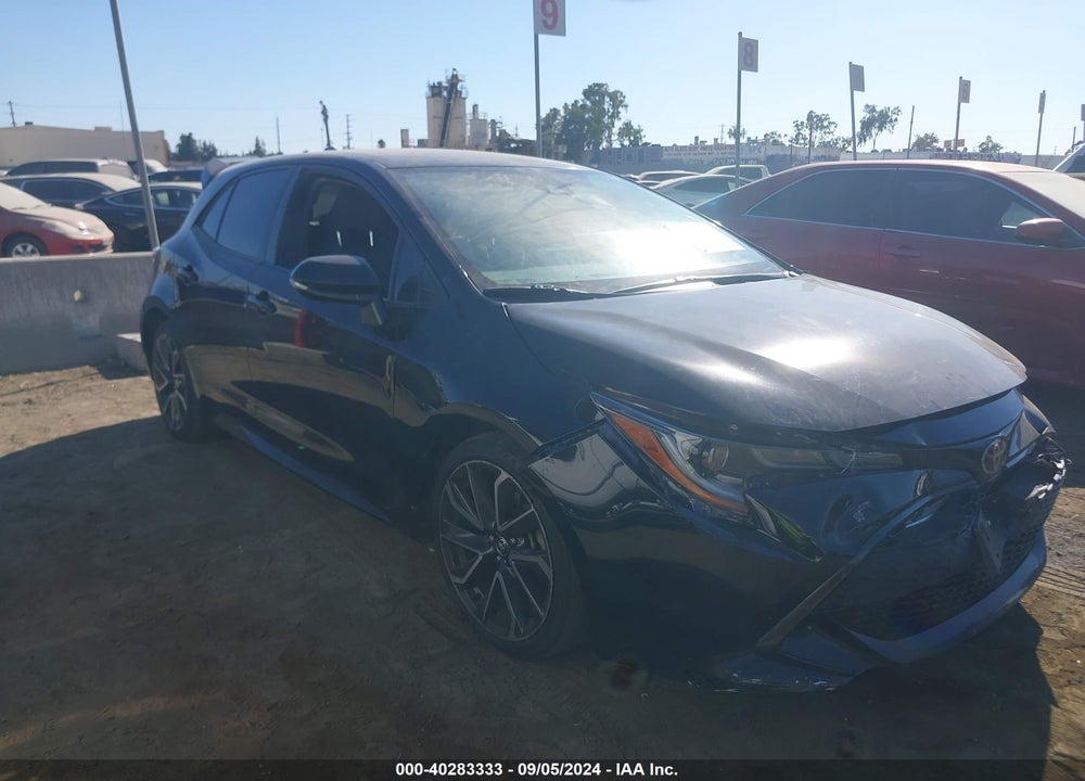 2019 TOYOTA COROLLA SE VIN: JTNK4RBE3K3028690