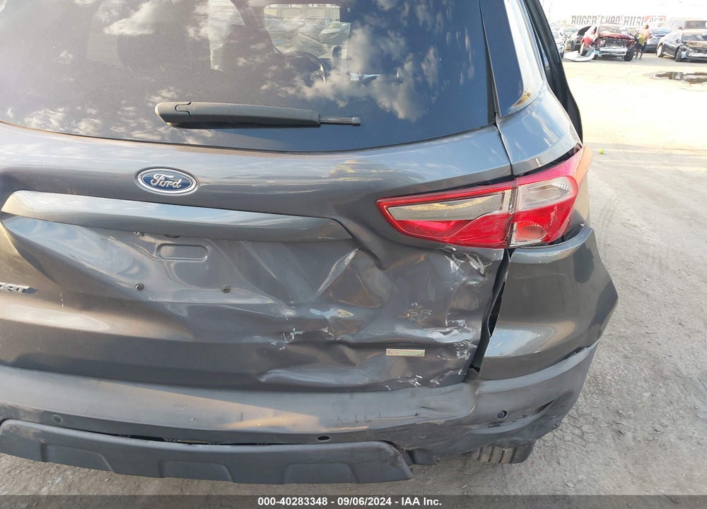 2018 FORD ECOSPORT SE VIN: MAJ3P1TE5JC172469