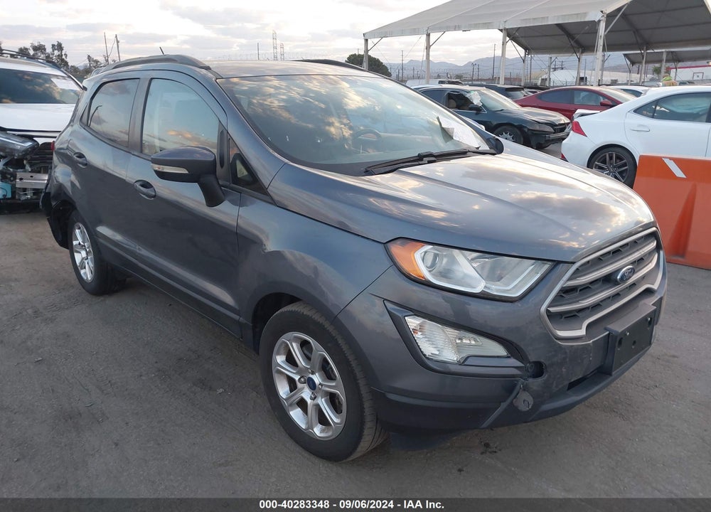 2018 FORD ECOSPORT SE VIN: MAJ3P1TE5JC172469