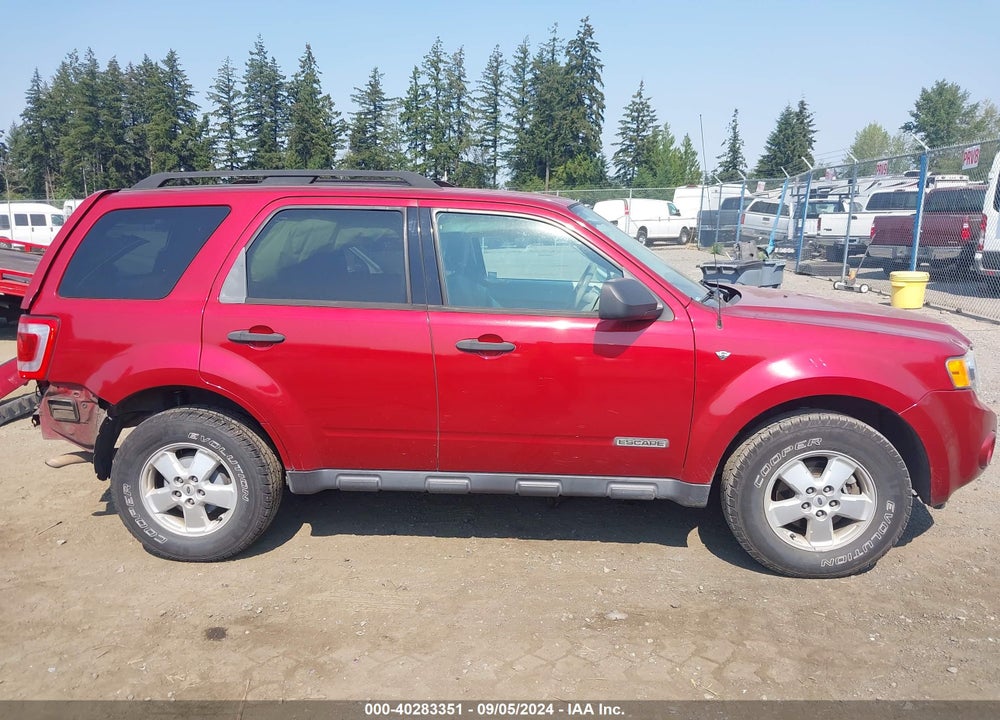 2008 FORD ESCAPE XLT VIN: 1FMCU93148KA83941