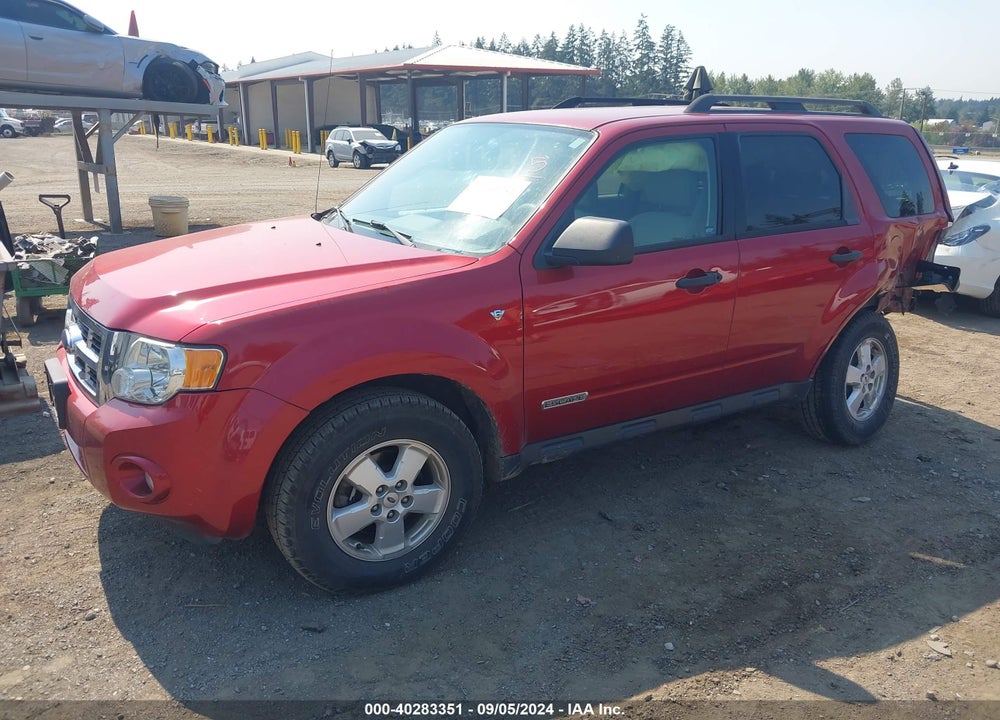 2008 FORD ESCAPE XLT VIN: 1FMCU93148KA83941
