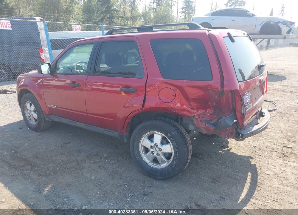 2008 FORD ESCAPE XLT VIN: 1FMCU93148KA83941