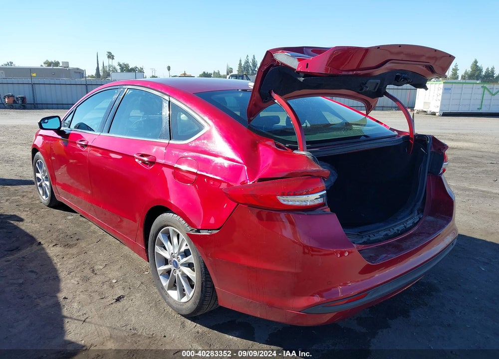 2017 FORD FUSION SE VIN: 3FA6P0HD0HR277469