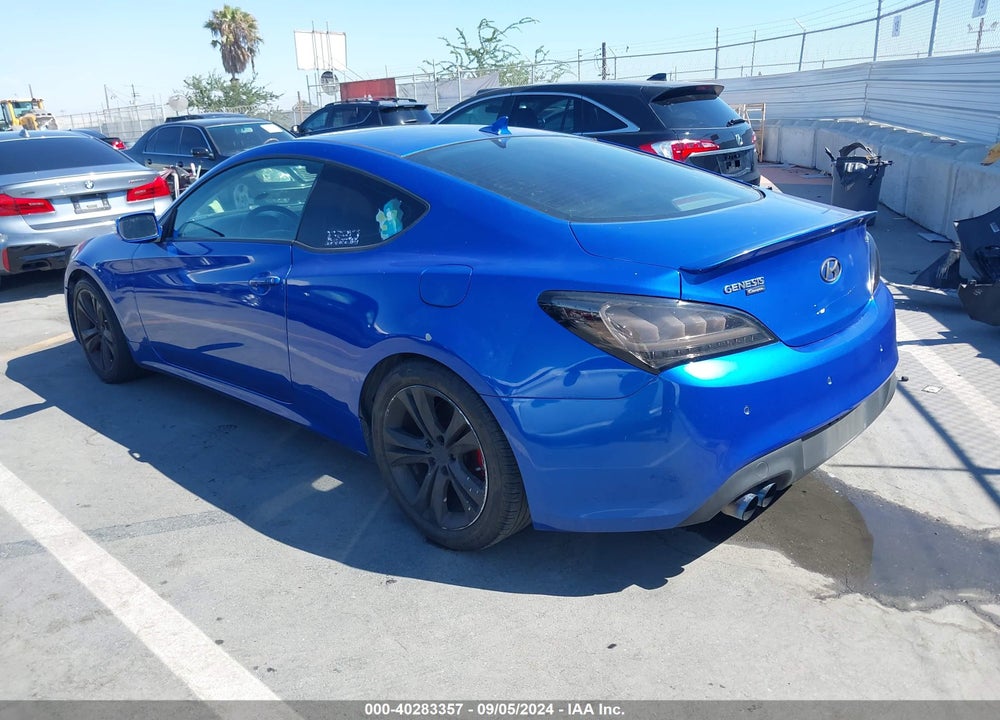 2012 HYUNDAI GENESIS 3.8 GRAND TOURING VIN: KMHHU6KH7CU065692