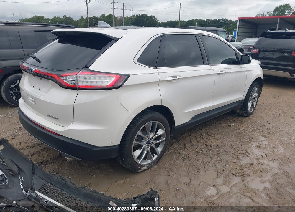 2015 FORD EDGE TITANIUM VIN: 2FMPK3K80FBB84629