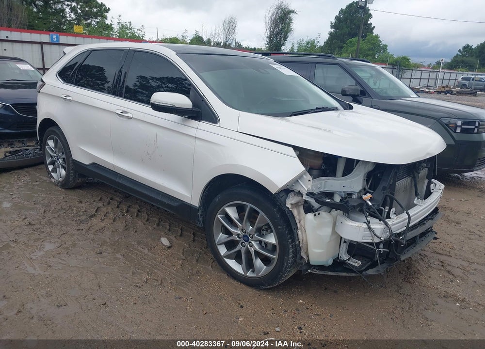 2015 FORD EDGE TITANIUM VIN: 2FMPK3K80FBB84629