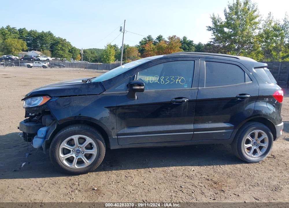 2019 FORD ECOSPORT SE VIN: MAJ6S3GL9KC260099