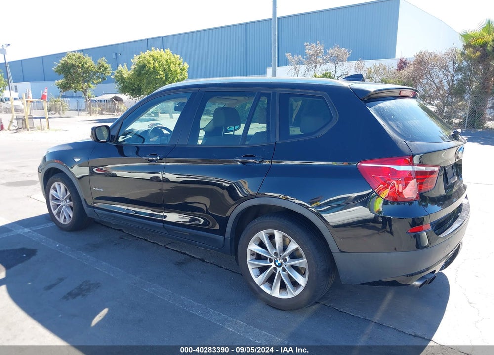 2013 BMW X3 XDRIVE28I VIN: 5UXWX9C54D0A28215