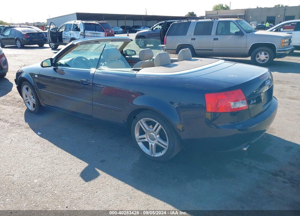 2006 AUDI A4 3.0 VIN: WAUDT48HX6K007672