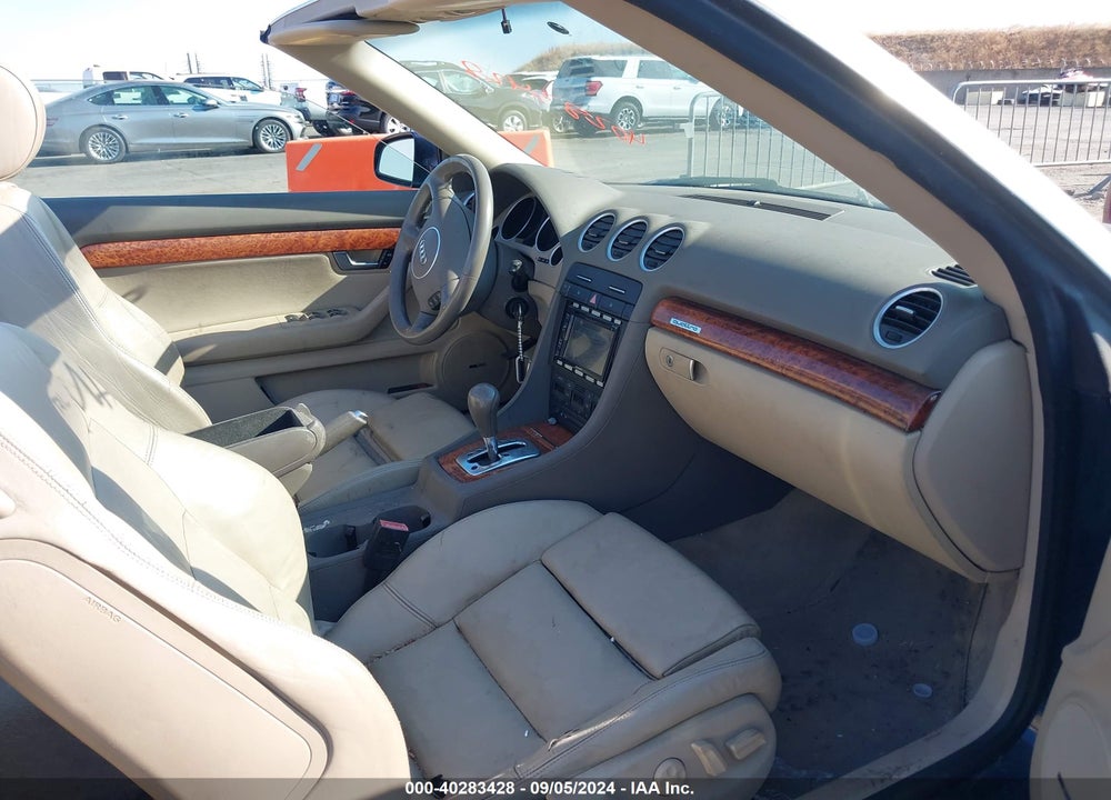 2006 AUDI A4 3.0 VIN: WAUDT48HX6K007672