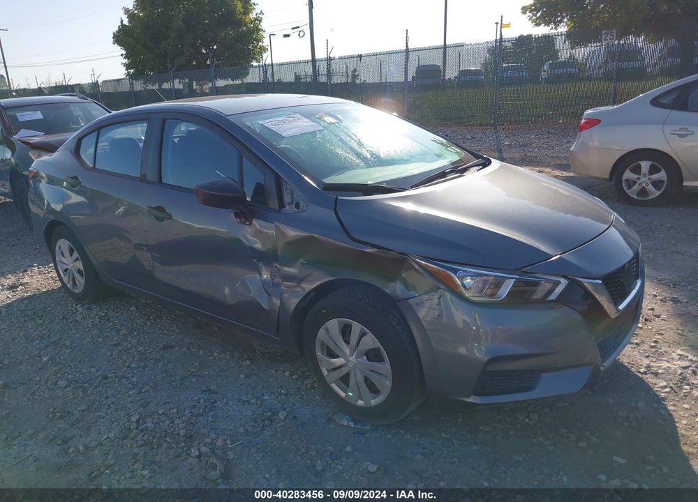 2020 NISSAN VERSA S XTRONIC CVT VIN: 3N1CN8DV2LL868739