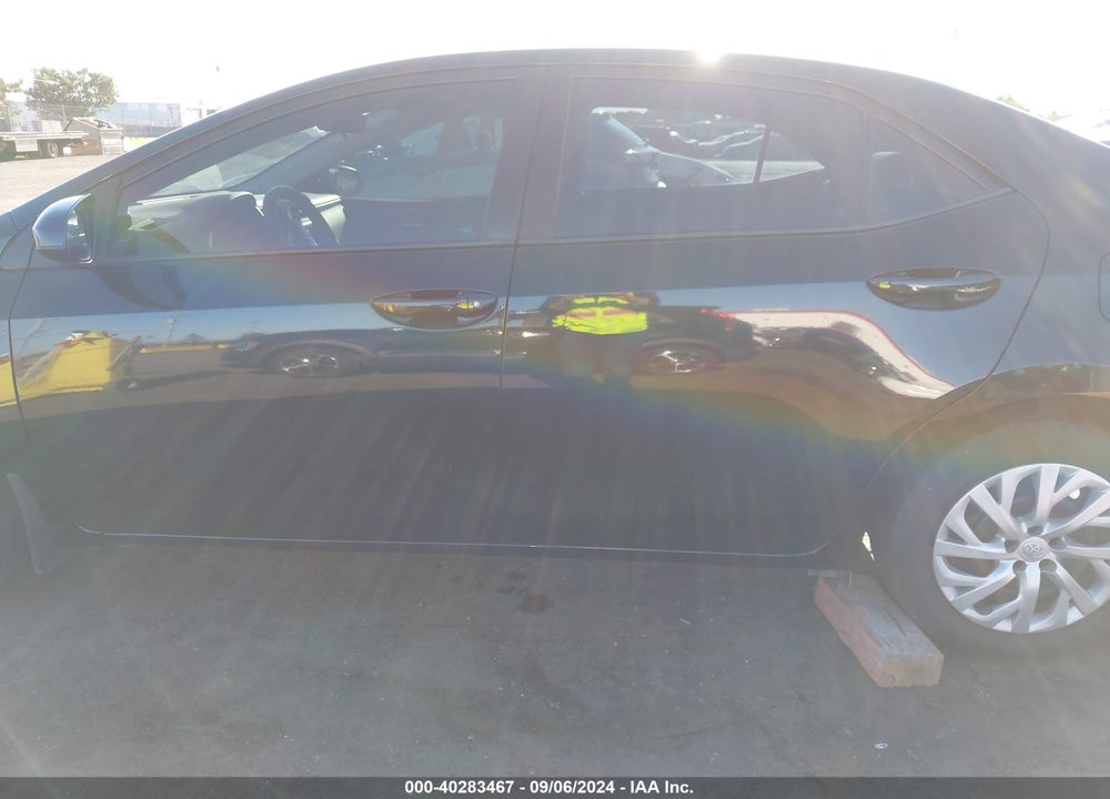 2018 TOYOTA COROLLA LE VIN: 2T1BURHE9JC111302