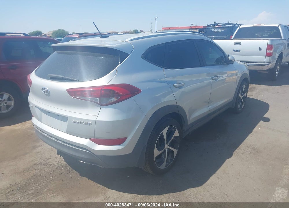 2016 HYUNDAI TUCSON SPORT VIN: KM8J33A24GU077353