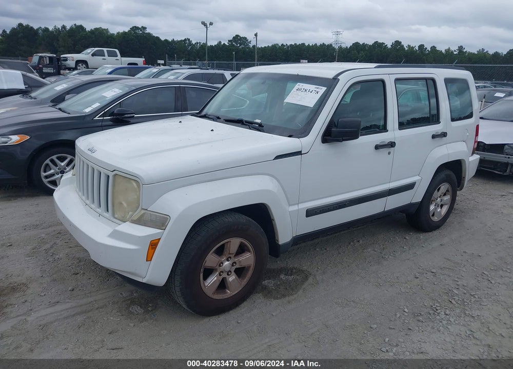 2012 JEEP LIBERTY SPORT VIN: 1C4PJLAK5CW188464