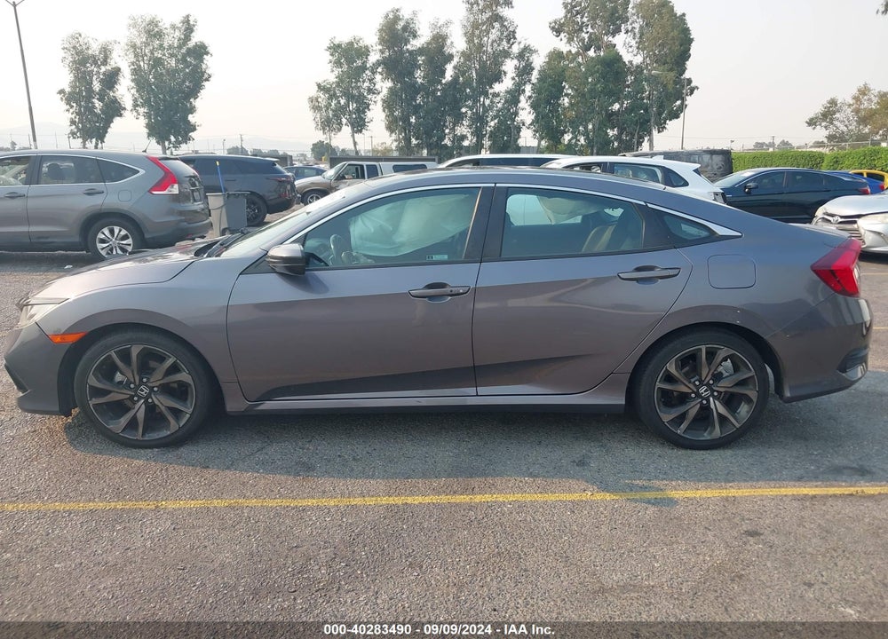 2021 HONDA CIVIC SPORT VIN: 19XFC2F86ME202106