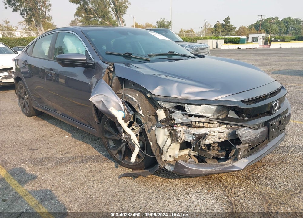 2021 HONDA CIVIC SPORT VIN: 19XFC2F86ME202106