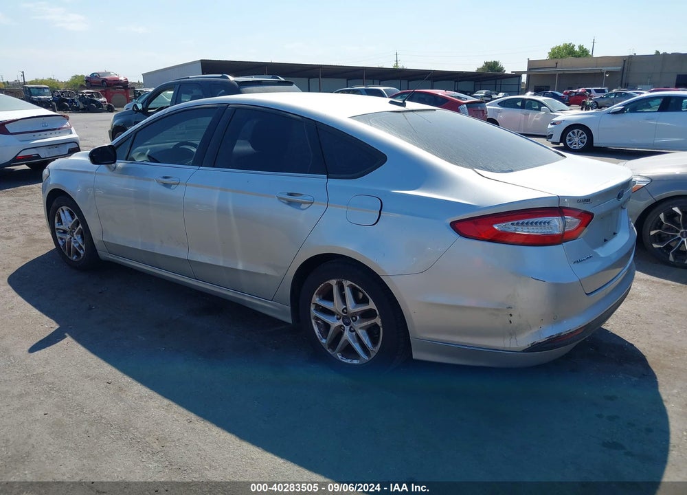 2013 FORD FUSION SE VIN: 3FA6P0HR7DR263445
