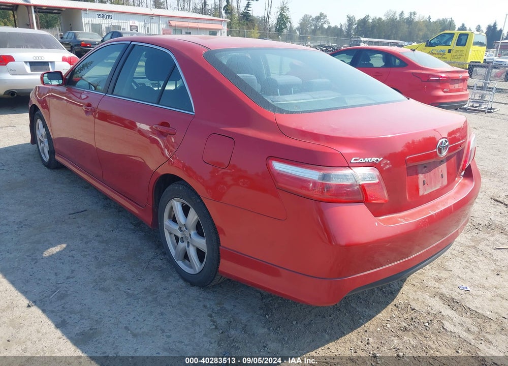 2007 TOYOTA CAMRY SE VIN: 4T1BE46K67U176852