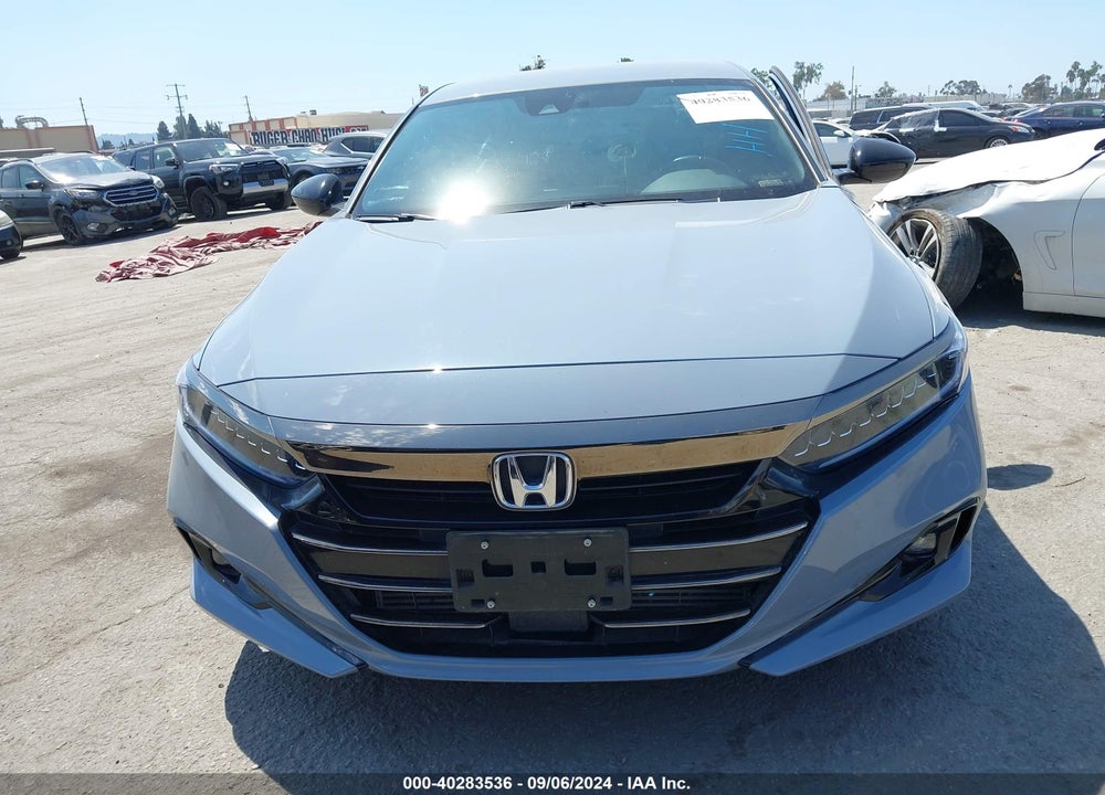 2022 HONDA ACCORD SPORT VIN: 1HGCV1F36NA081076