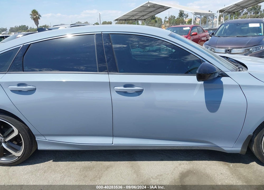 2022 HONDA ACCORD SPORT VIN: 1HGCV1F36NA081076