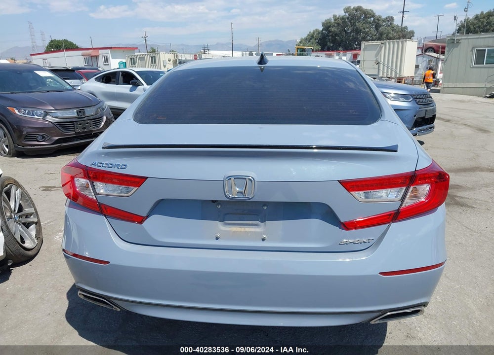 2022 HONDA ACCORD SPORT VIN: 1HGCV1F36NA081076