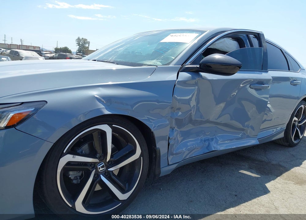 2022 HONDA ACCORD SPORT VIN: 1HGCV1F36NA081076