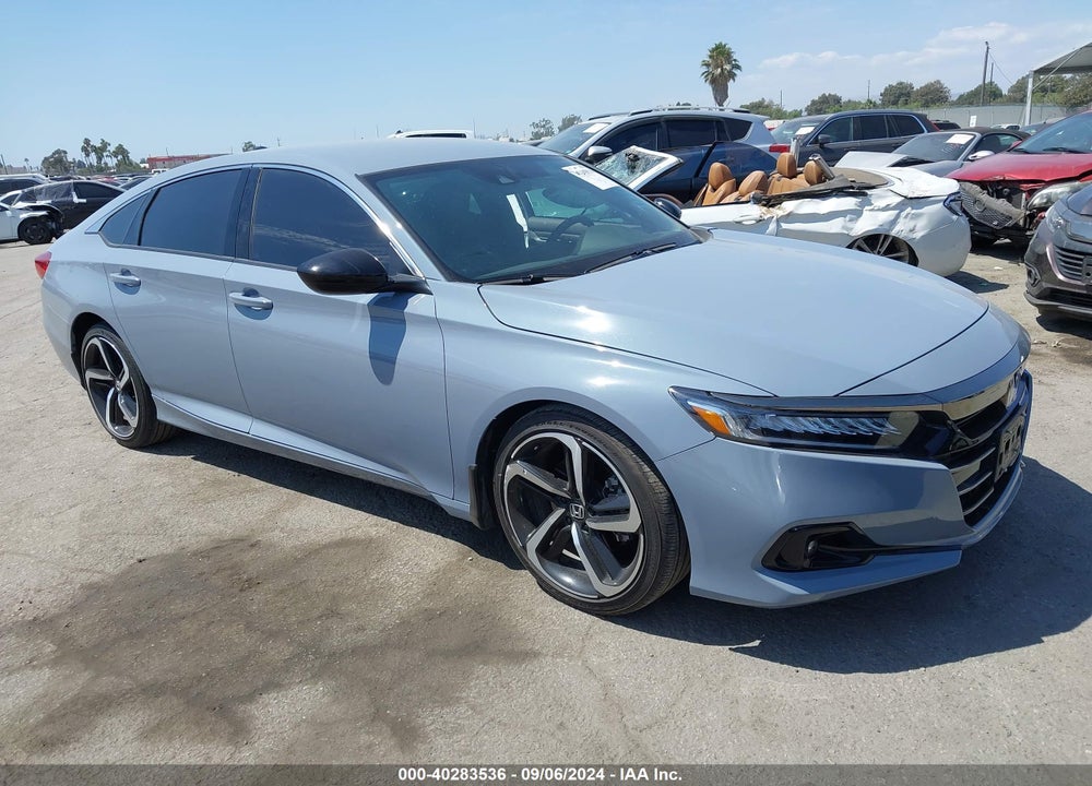 2022 HONDA ACCORD SPORT VIN: 1HGCV1F36NA081076